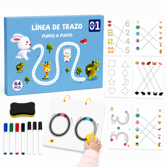 Libro línea de trazo + accesorios