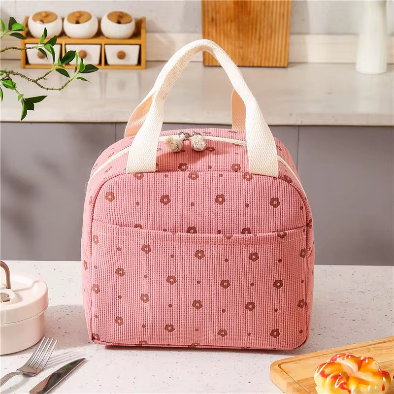 Lonchera/ Bolso Térmico con bolsillo