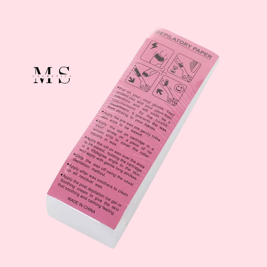 Bandas depilatorias Papel