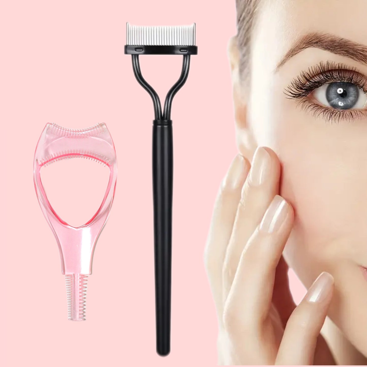 Kit Separador de Pestañas + Protector Anti manchas Rímel