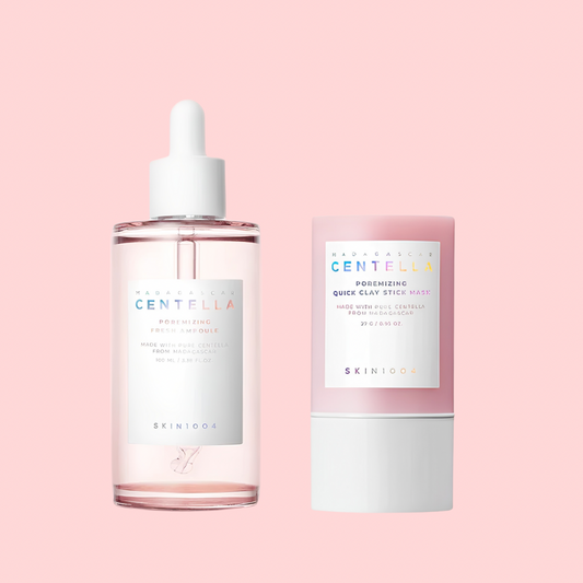 Dúo Poremizing Ampolla + Mascarilla en barra - Skin1004