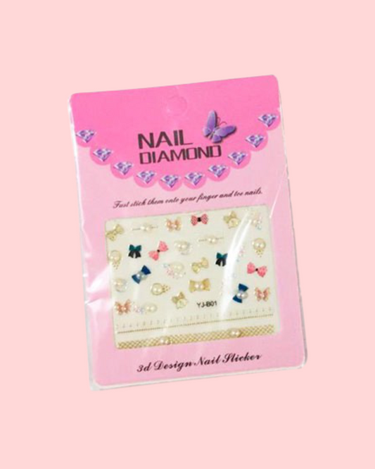 Stickers de uñas diseños variados