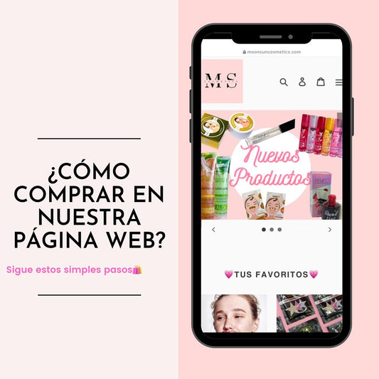 CÓMO COMPRAR EN MOONSUNCOSMETICS