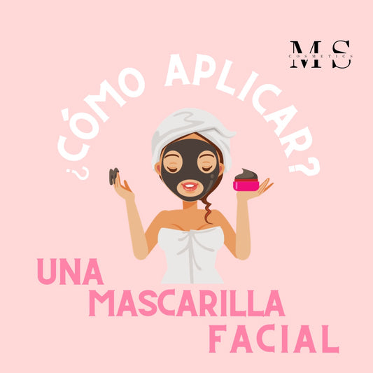 ¿Cómo aplicar una mascarilla facial?