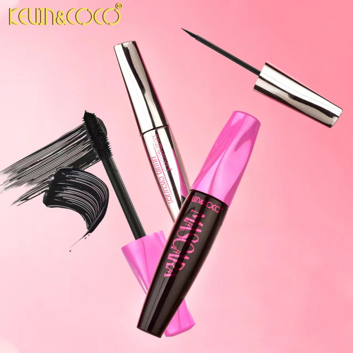 Kit de maquillaje para cejas y pestañas Kevin&Coco