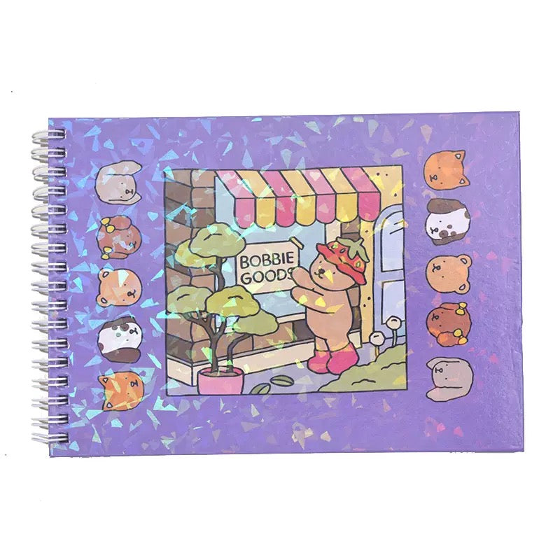 Bobbie Goods - libro para colorear anillado