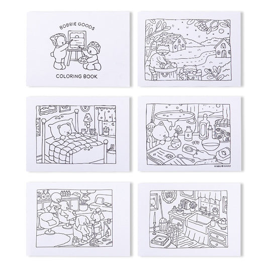 Bobbie Goods - libro para colorear anillado