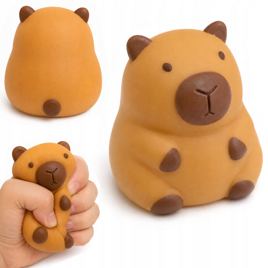 Squishy capibara antiestrés apretable