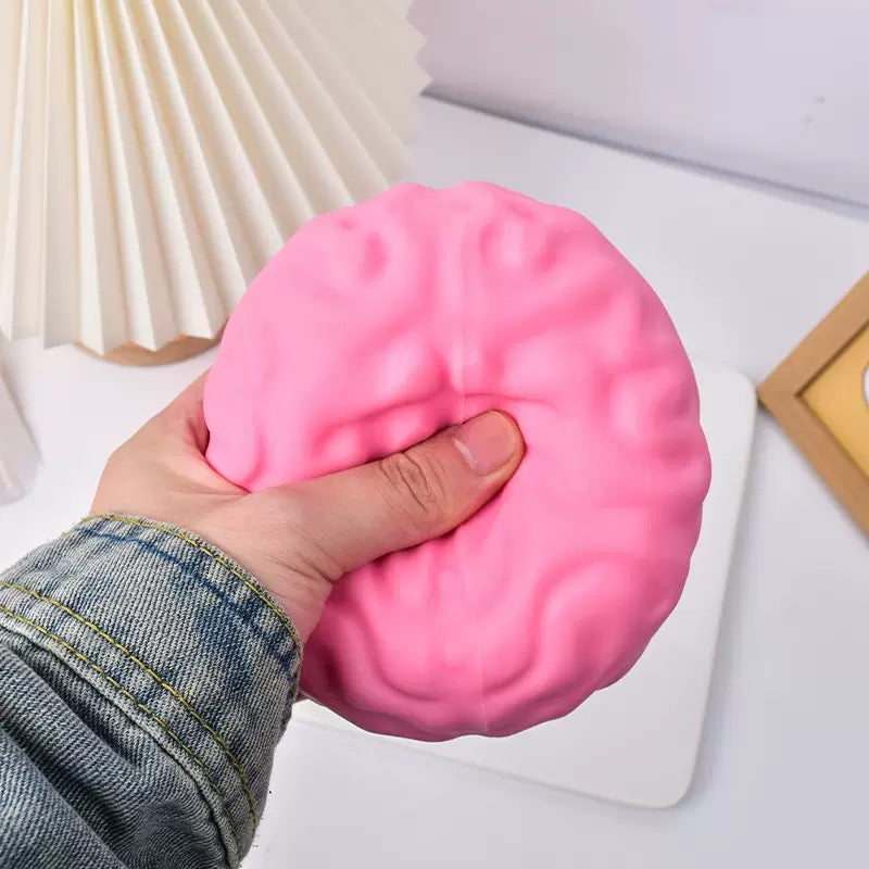 Squishy cerebro XXL antiestrés apretable