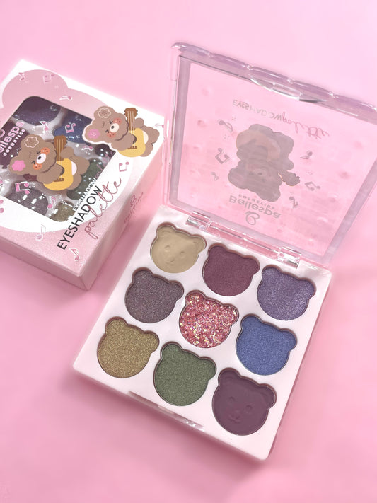 Paleta de Ojos 9 tonos Teddy - BelleSpa