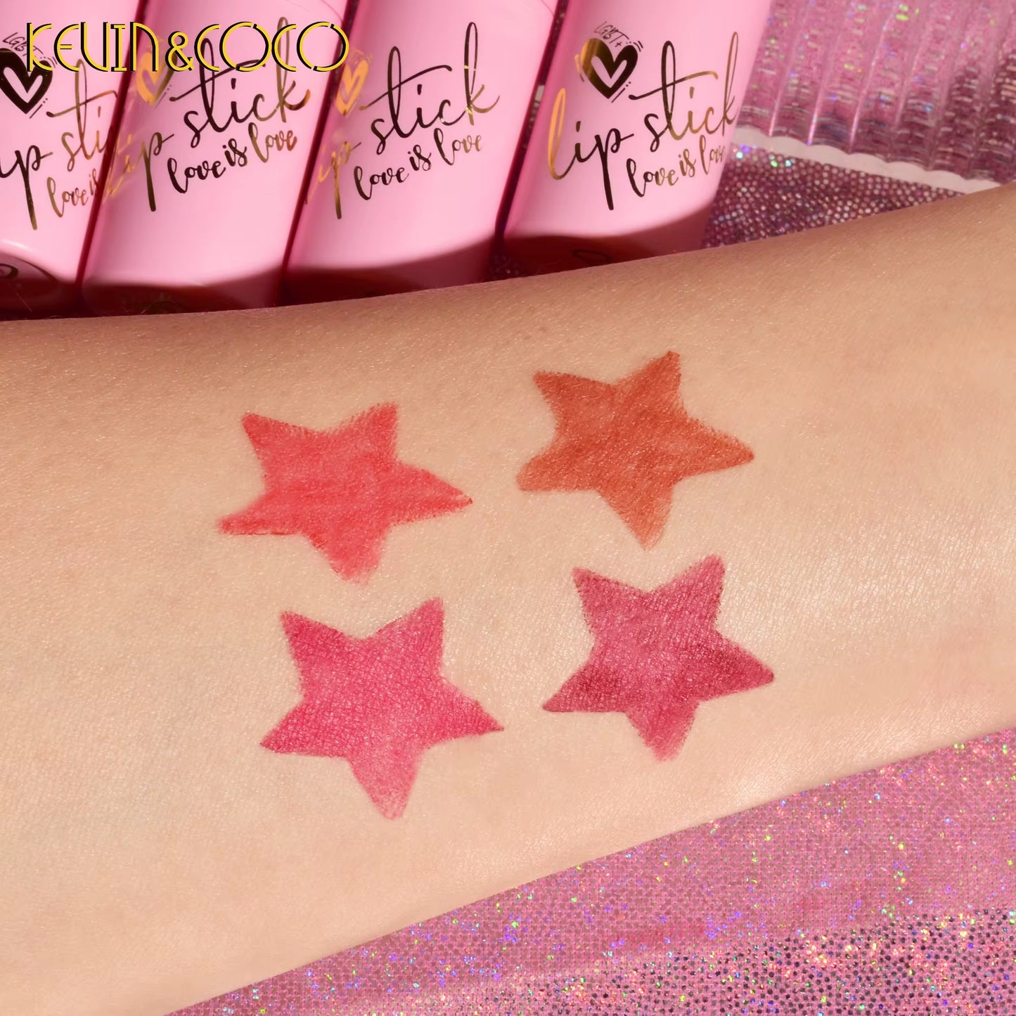 Kit Maquillaje Sombras & Labiales - kevin&coco