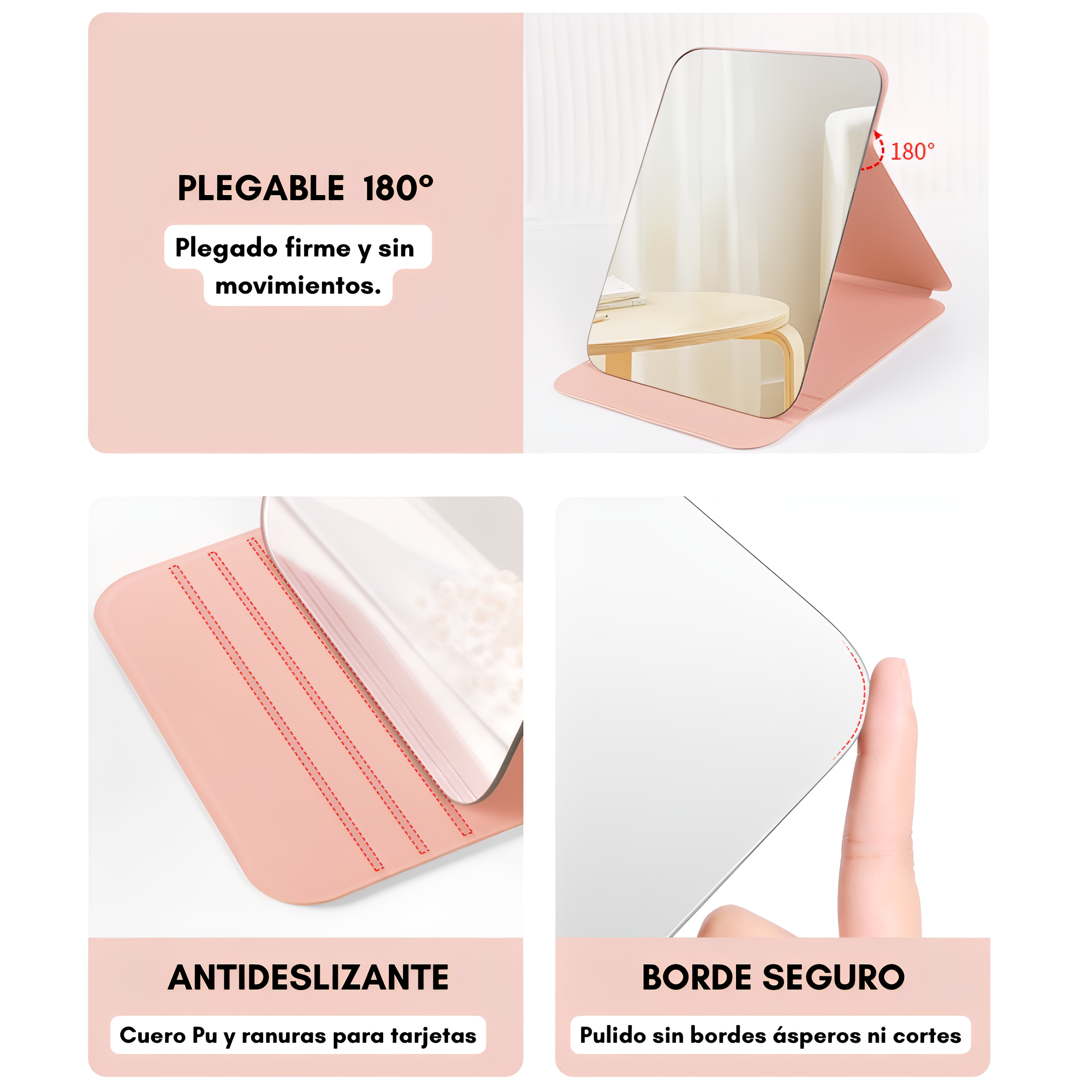 Espejo Plegable Pequeño
