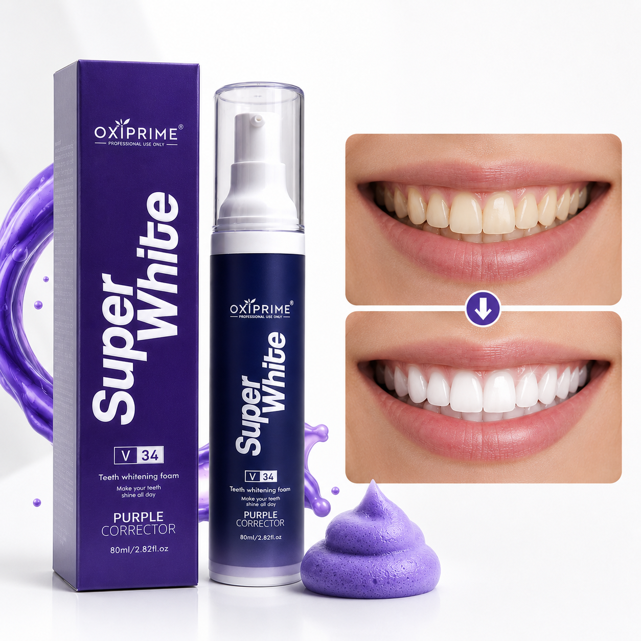 Blanqueadora Dental SuperWhite 80ml