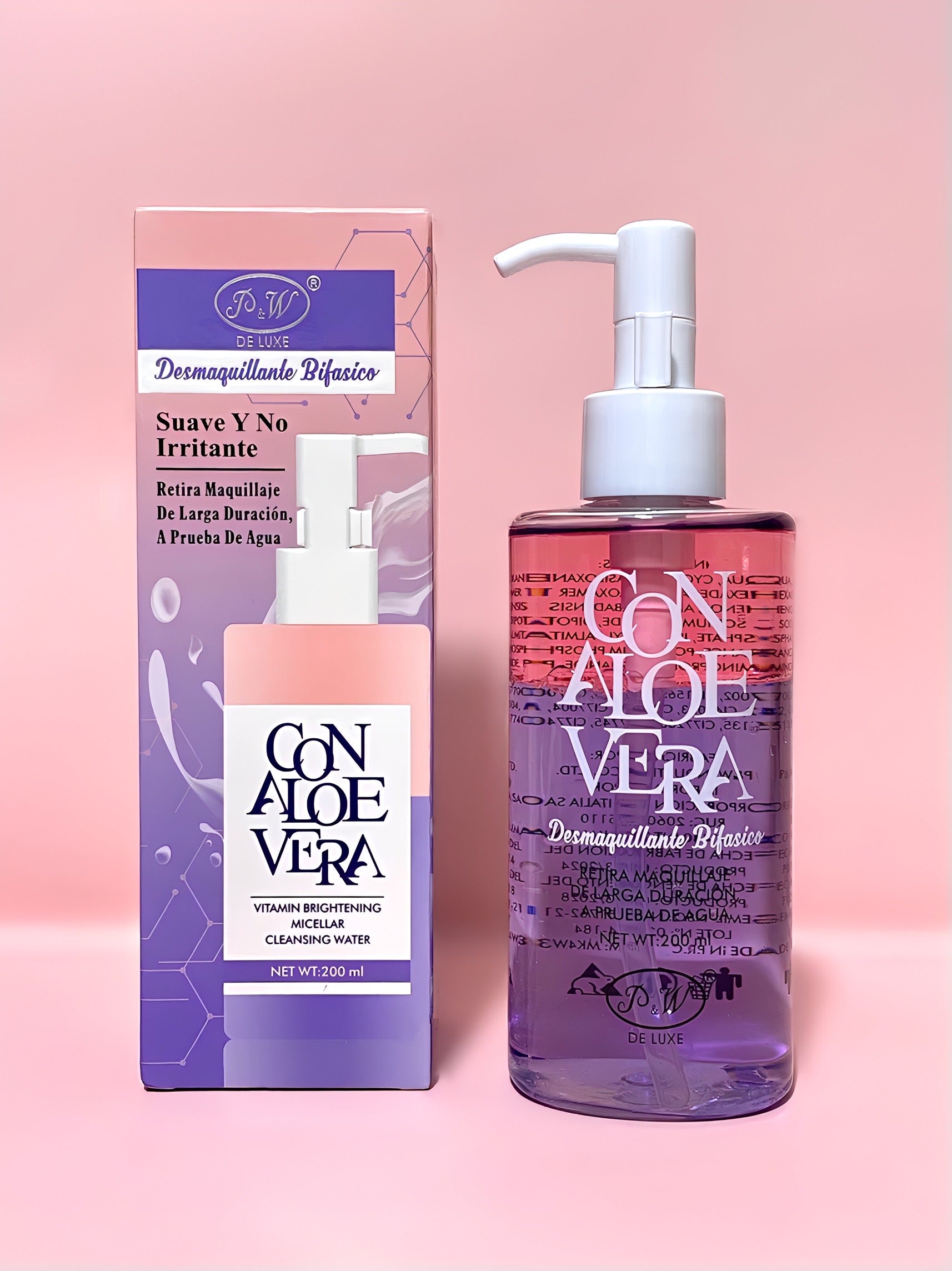 Desmaquillante Bifásico con Aloe Vera - P&W
