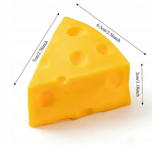 Squishy queso tajada antiestrés apretable