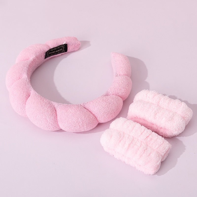 Set Vincha + muñequeras