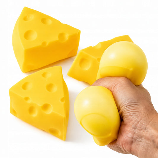 Squishy queso tajada antiestrés apretable