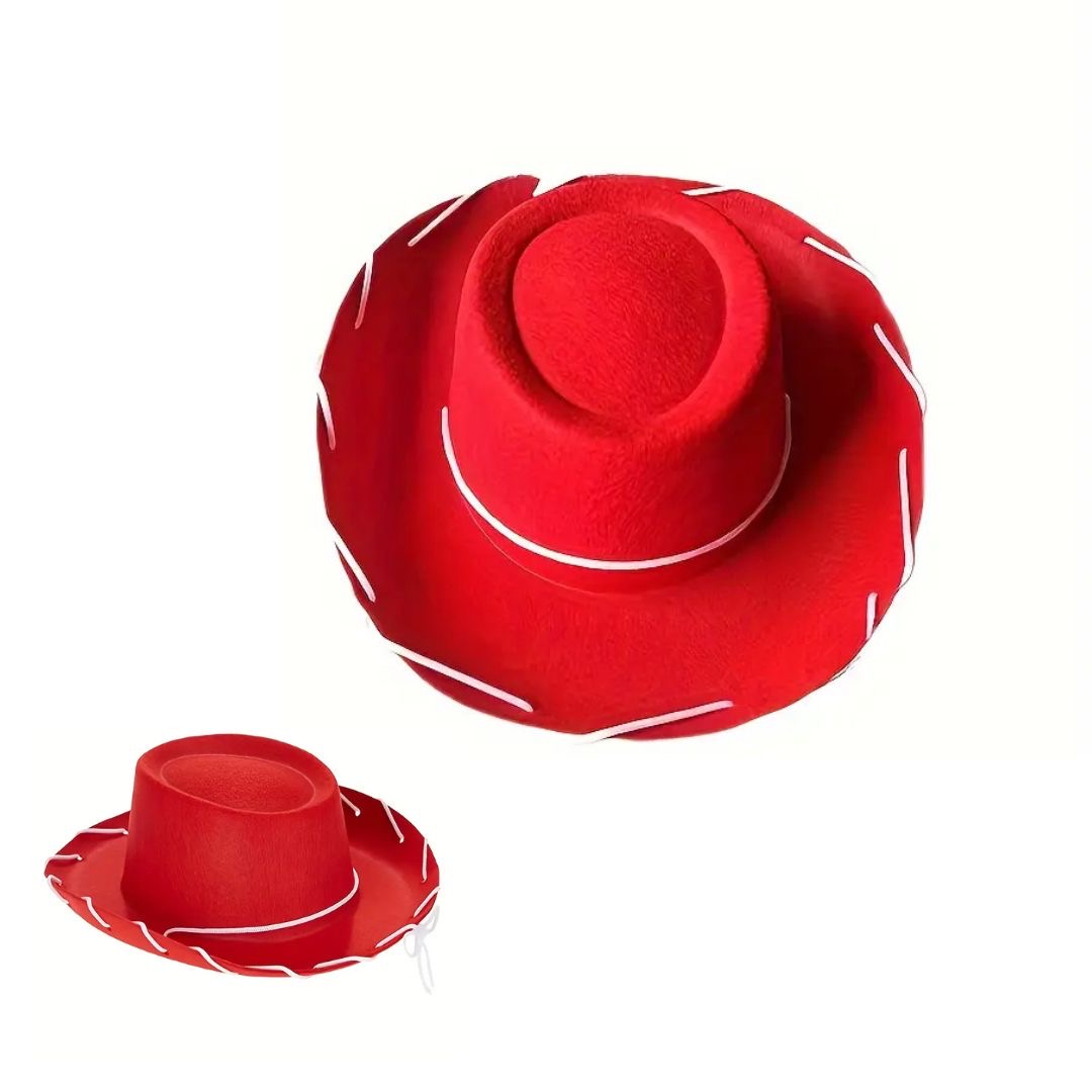 Sombrero Vaquera Jessy rojo