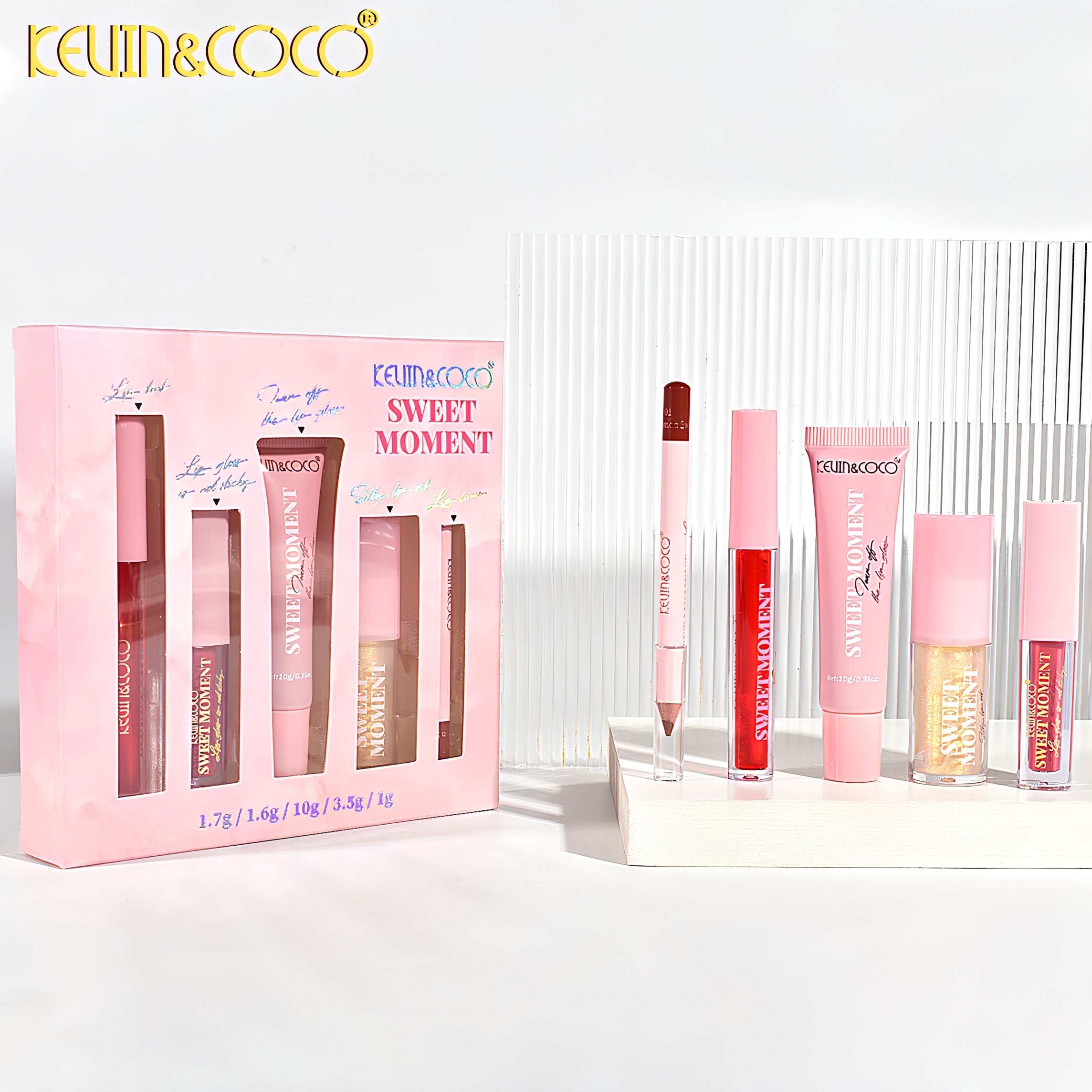 Set de Labiales Sweet Moment - Kevin&Coco