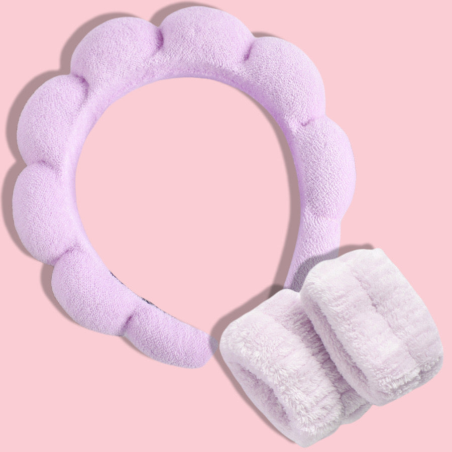 Set Vincha + muñequeras