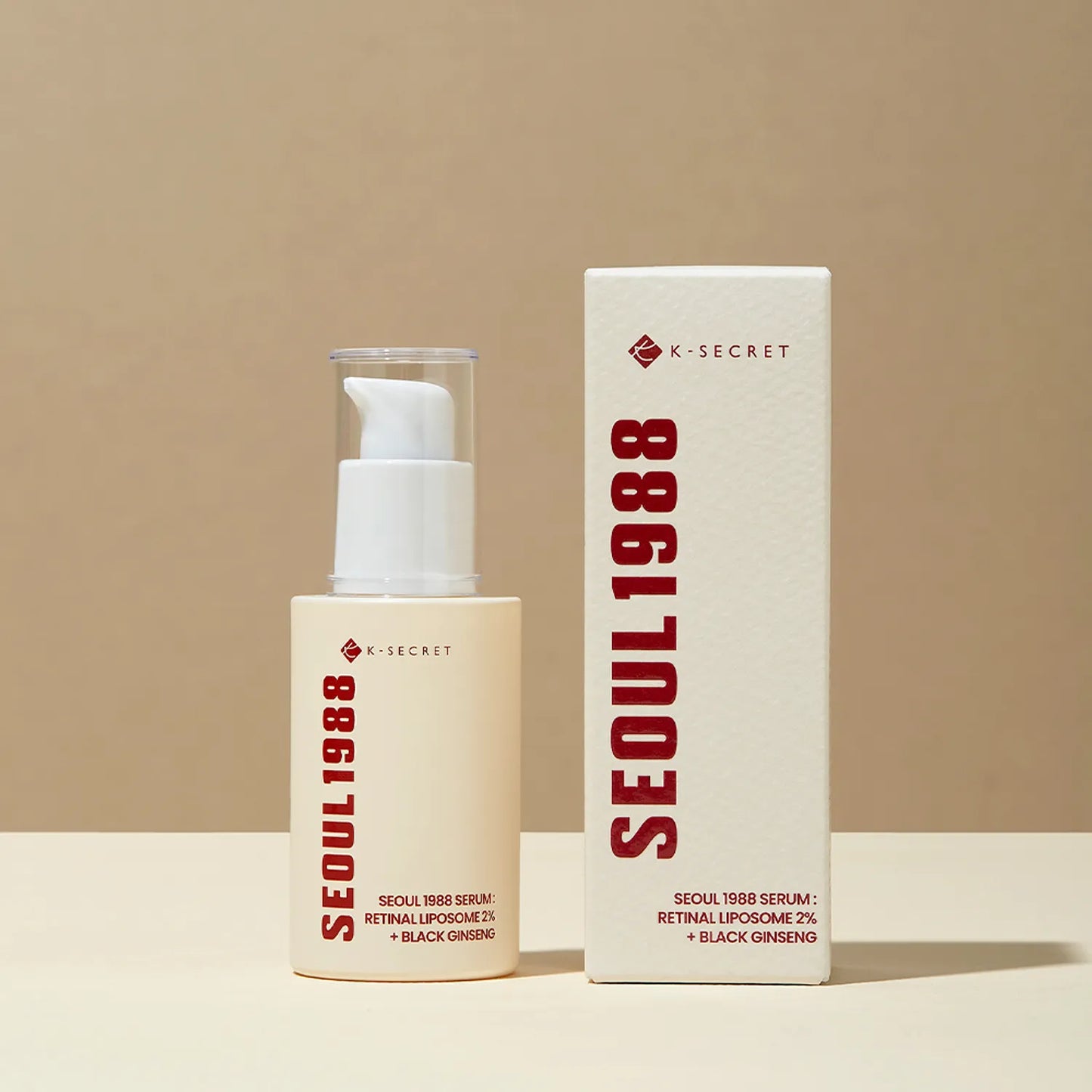 KSECRET Seoul 1988 Serum: Retinal Liposome 2%+Black Ginseng