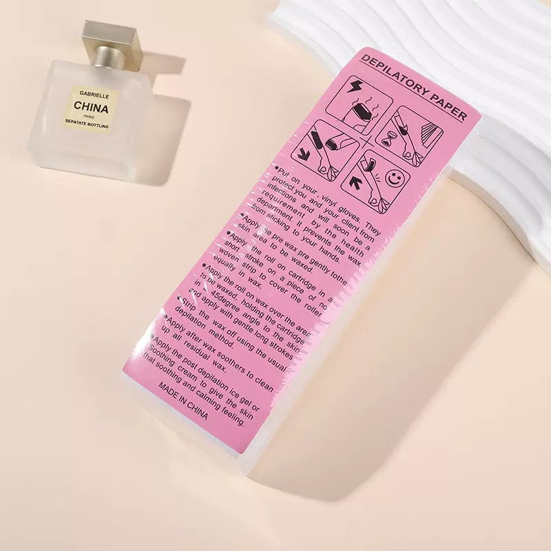 Bandas depilatorias Papel