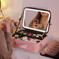Maleta de maquillaje con Espejo Led 26x23cm