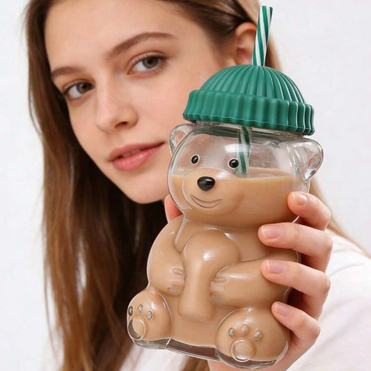 Vaso oso con sorbete