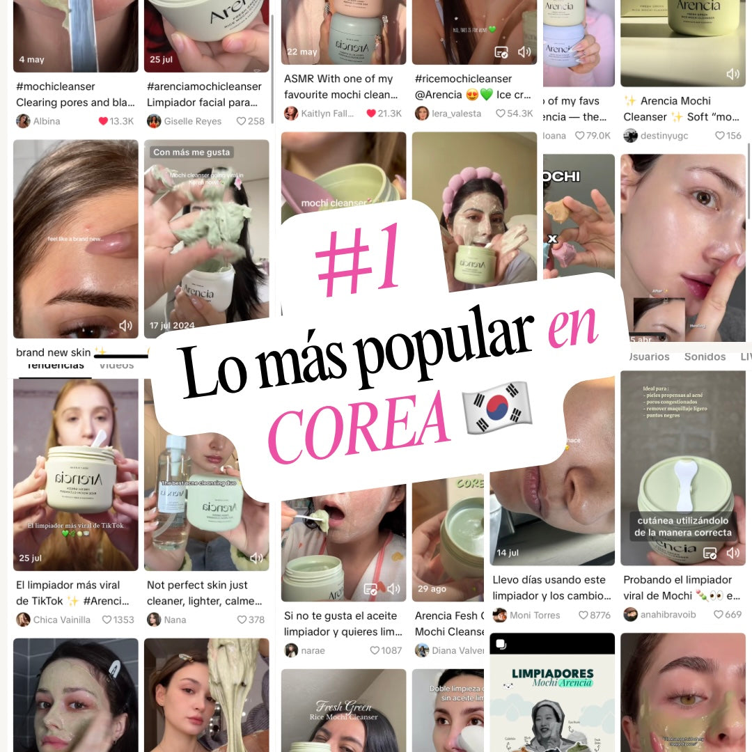 FRESH GREEN RICE MOCHI CLEANSER - ARENCIA