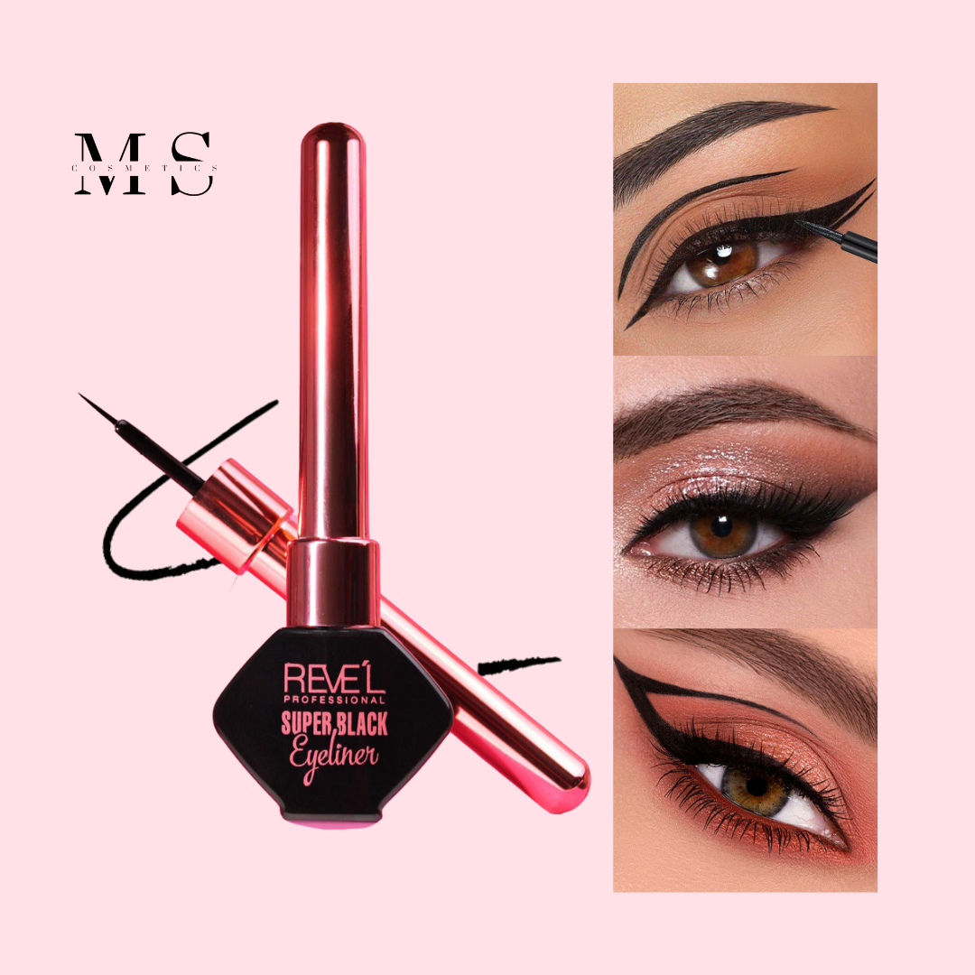 super black eyeliner - Revel Professional