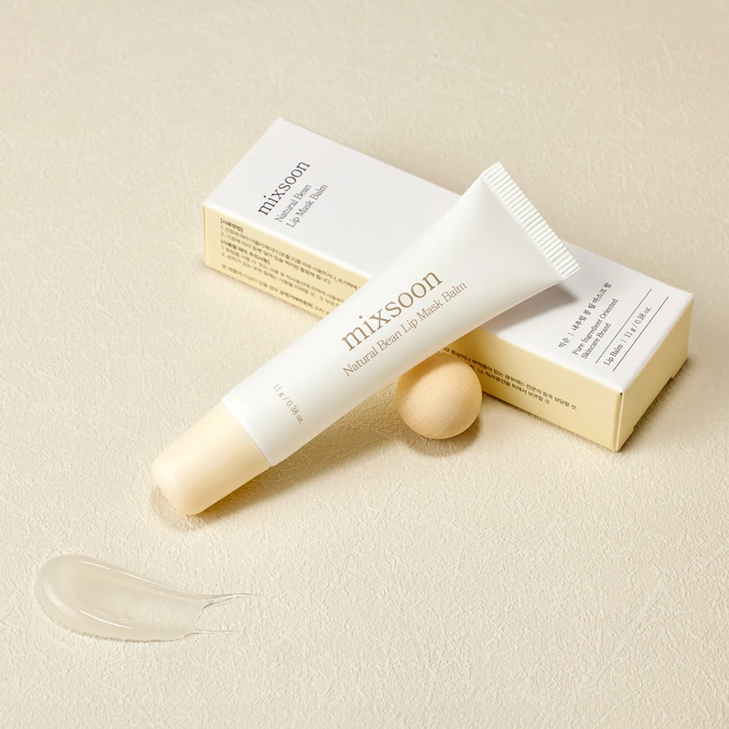 Bálsamo labial con mascarilla de frijoles naturales - mixsoon