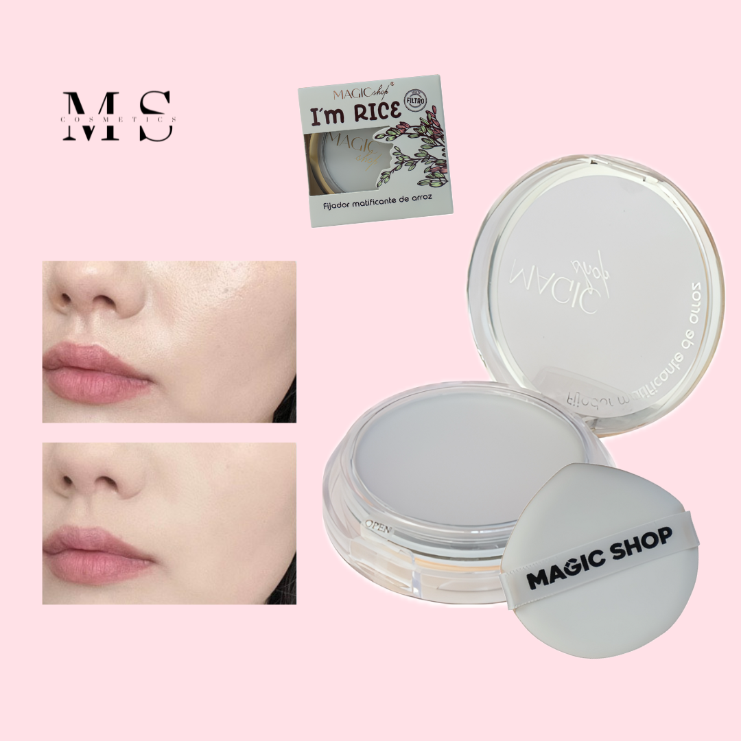 Polvo matificante de arroz - magicshop