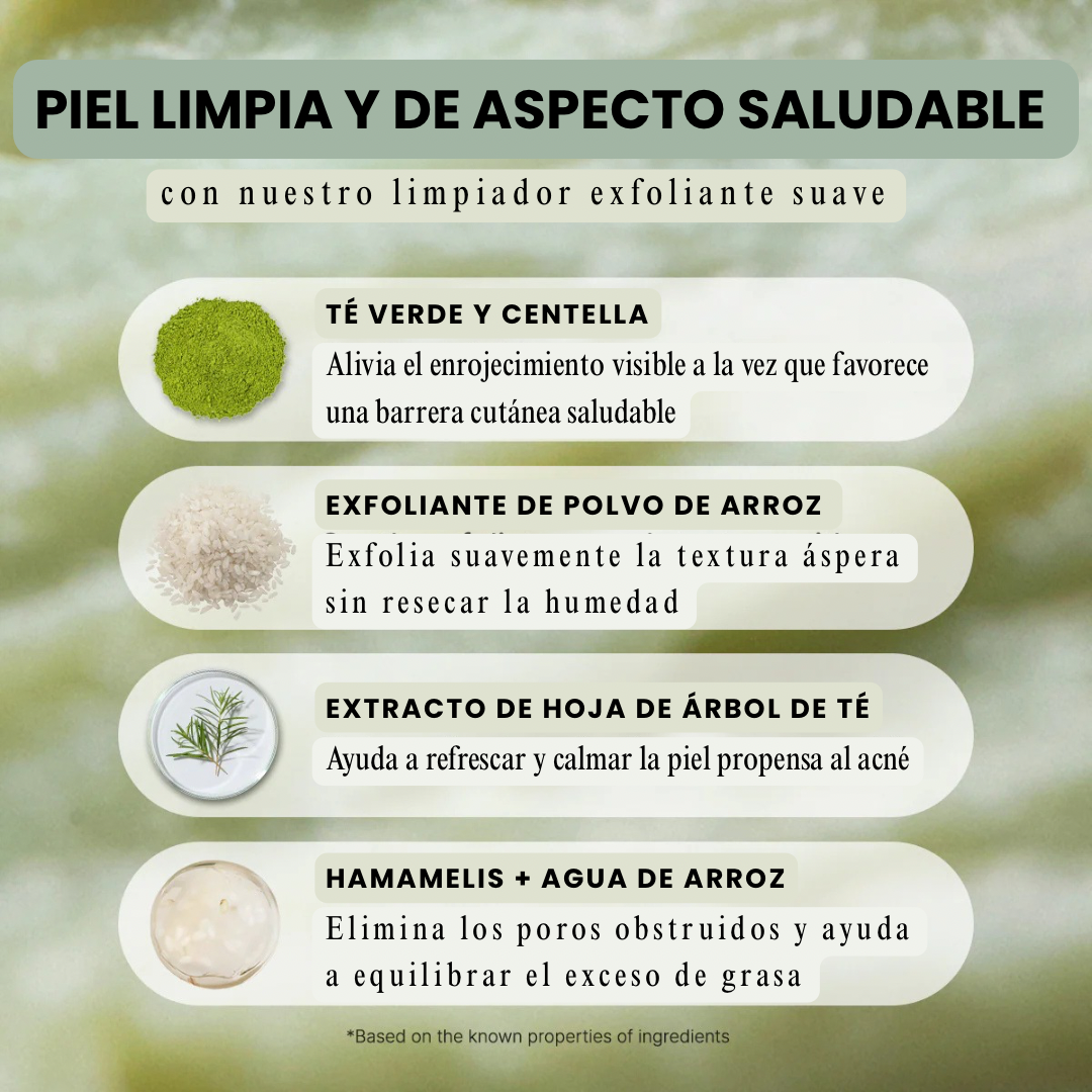 FRESH GREEN RICE MOCHI CLEANSER - ARENCIA