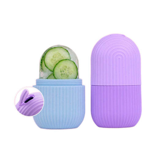 Rodillo de hielo facial de silicona