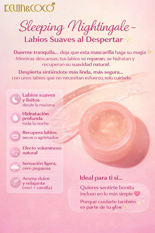 Mascarilla Labial Sleeping Nightingale – Reparación Nocturna