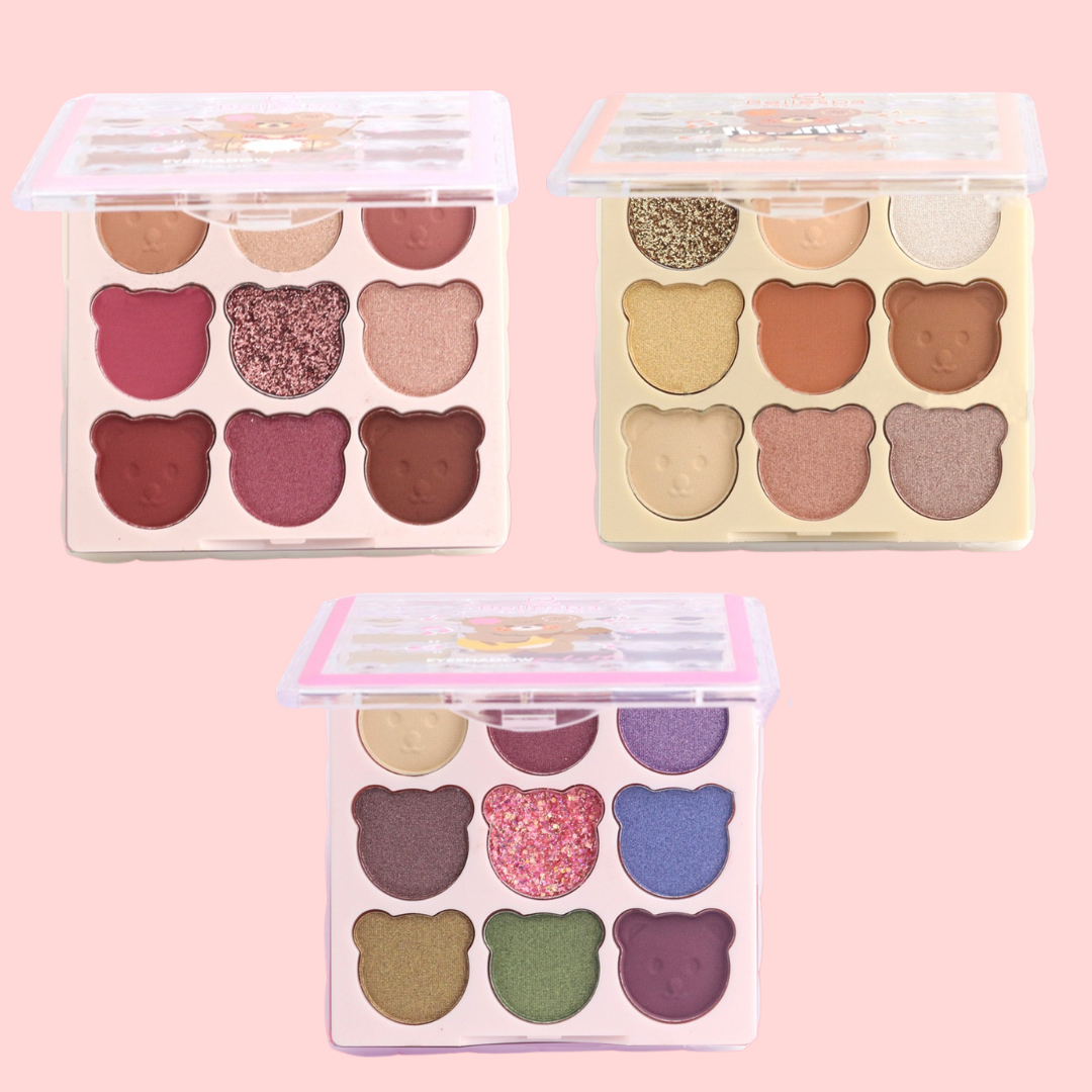 Colección Teddy x 3 sombras de ojos