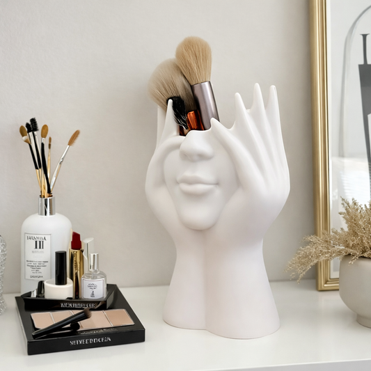 Porta Brochas Rostro Estético Plástico Moderno