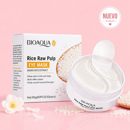Mascarilla Hidratante de Ojeras con Extracto de Arroz