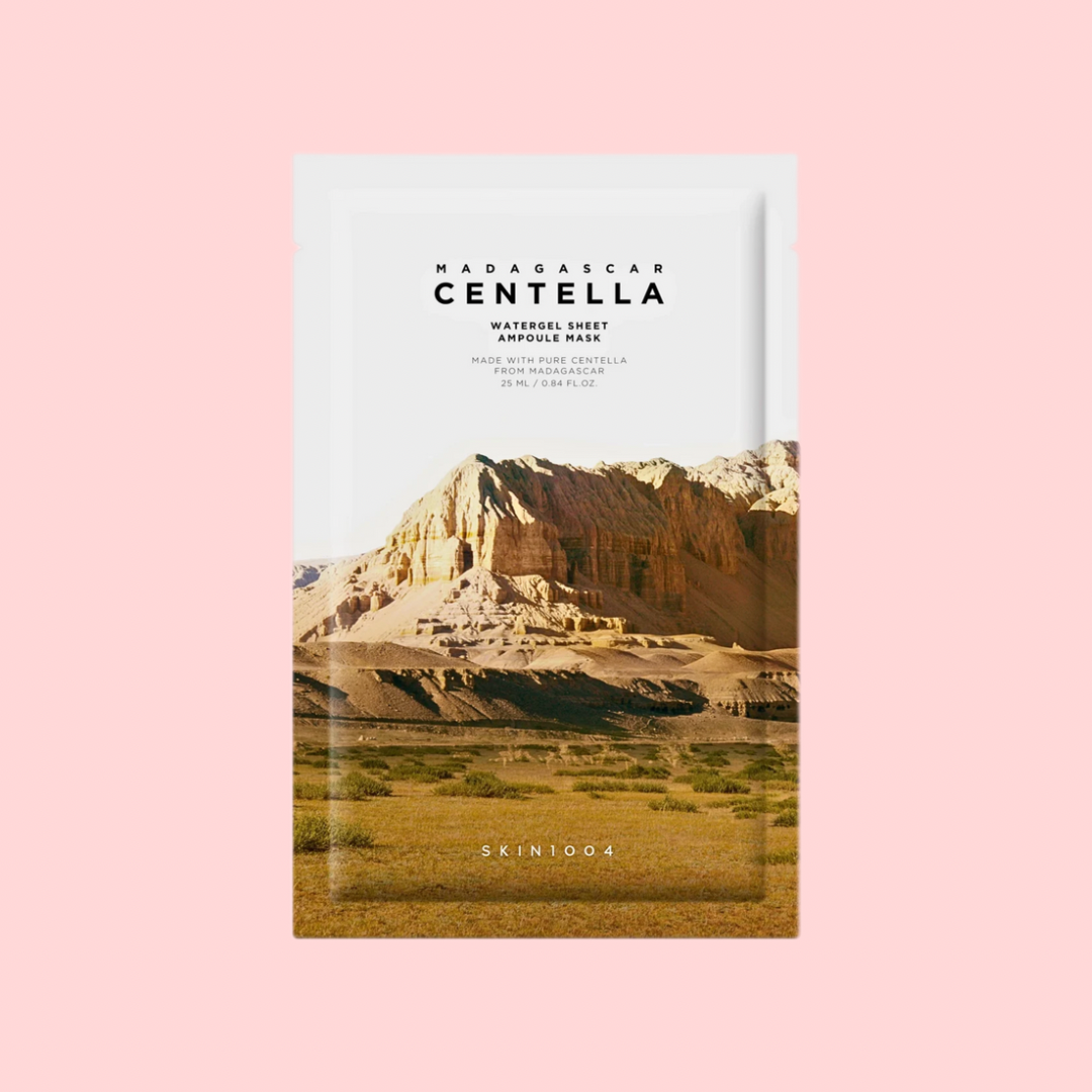 MADAGASCAR CENTELLA WATERGEL SHEET AMPOULE MASK