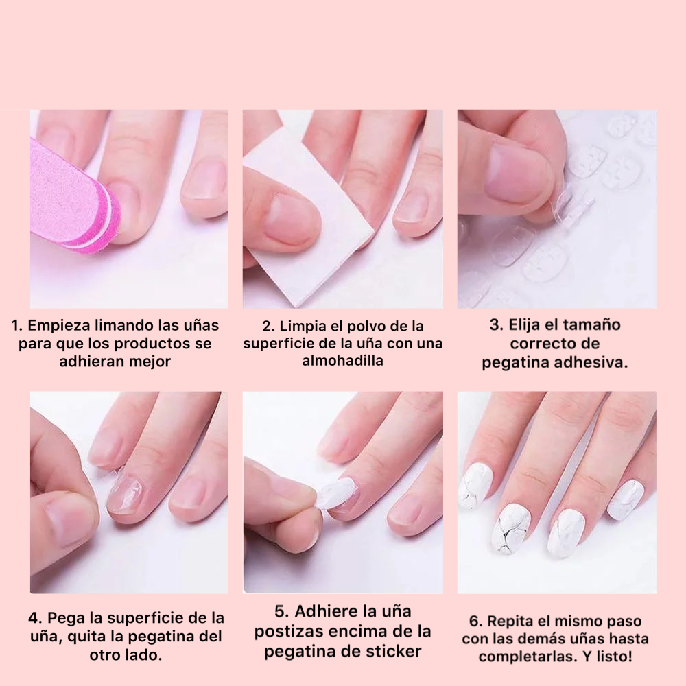 Combo uñas Press-On