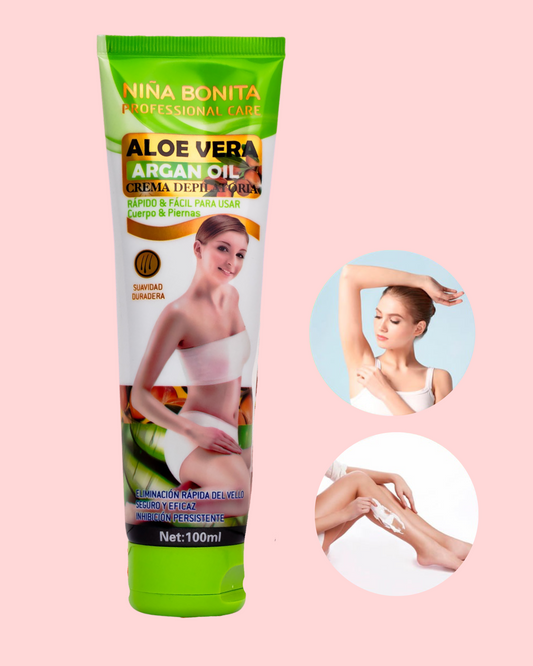 CREMA DEPILATORIA PARA AXILAS, BRAZOS, ÁREAS DEL BIKINI Y PIERNAS