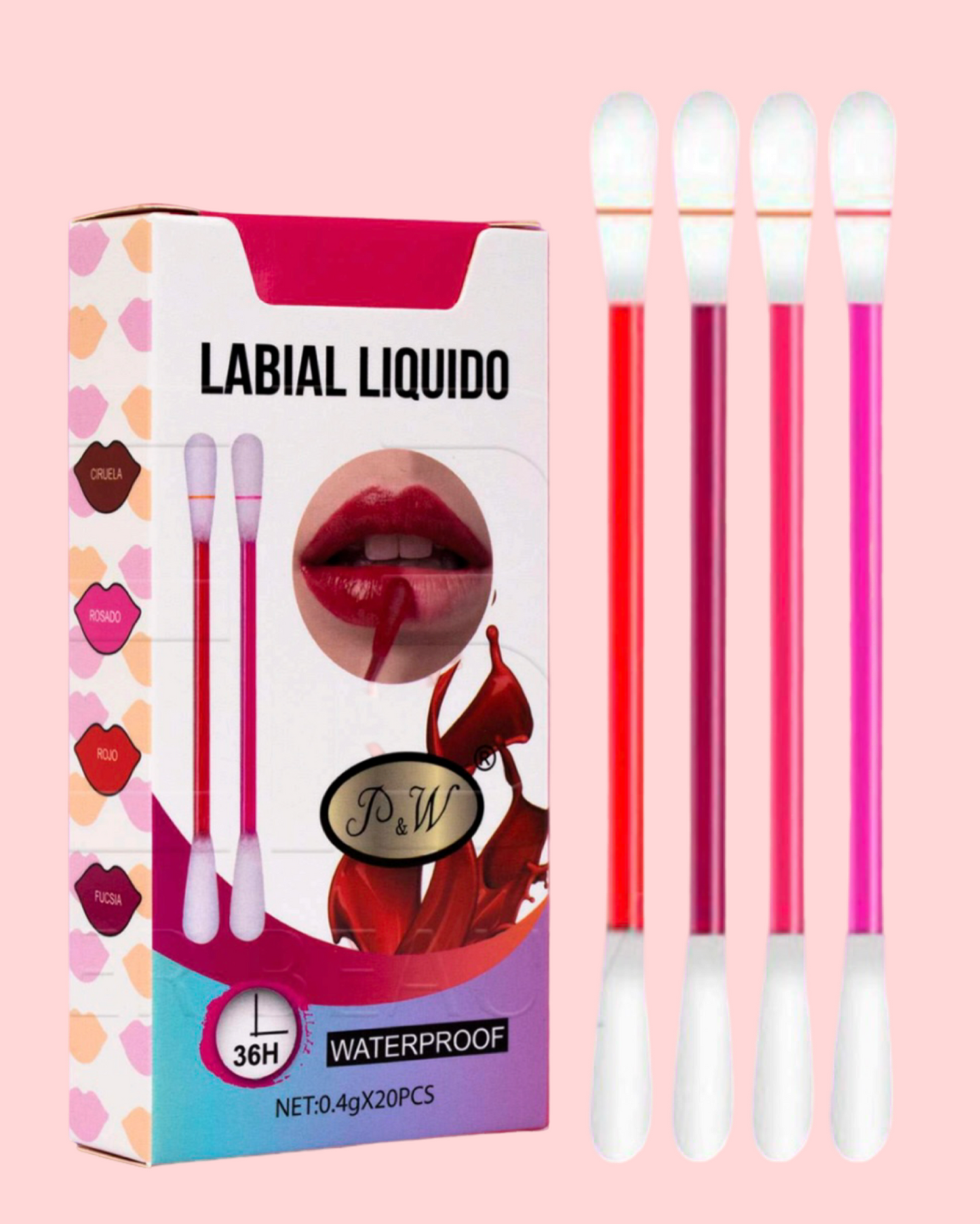 Labiales Hisopos Caja 20und