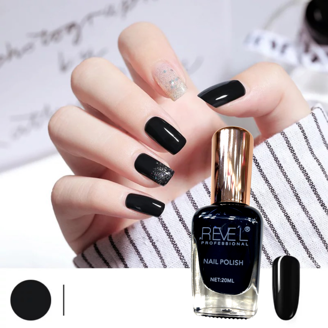 Esmalte Tradicional color negro