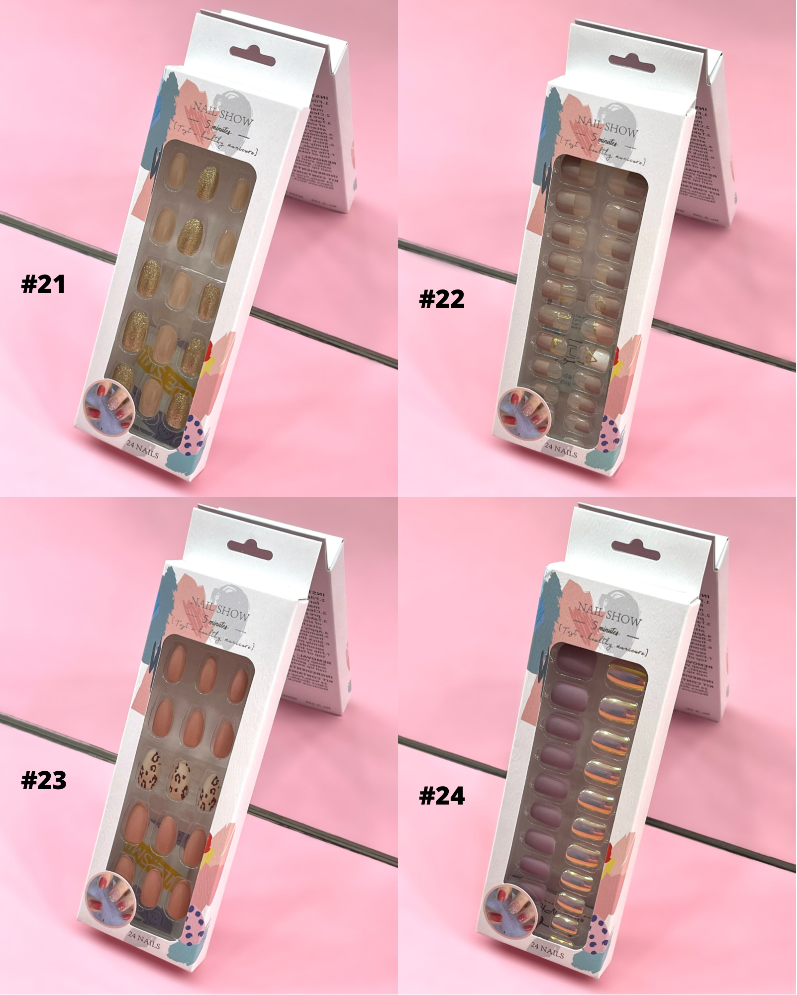 Combo uñas Press-On