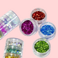 PIGMENTOS GLITTER 6 COLORES